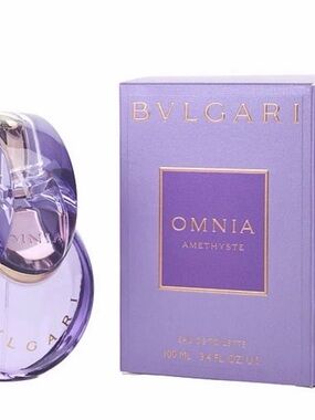 Bulgari Omnia Amethyste Purple Bottle and Box SEALED